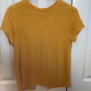 Target yellow top with back slit